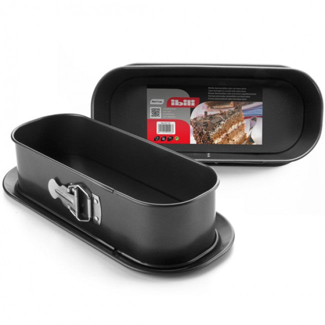 Ibili Moka Loose Bottomed Oblong Springform Pan, 30cm