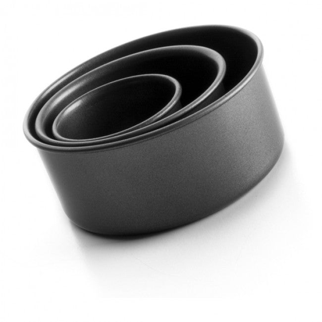 Ibili Moka Set Of 3 Mini-Tiered Cake Pans