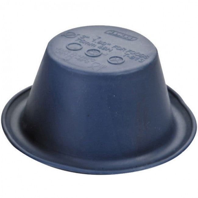 Ibili Blueberry Silicone Creme Caramel Moulds, Set Of 2, 8cm