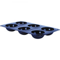 Ibili Blueberry 6 Cup Half Spheres Silicone Mould, 7cm