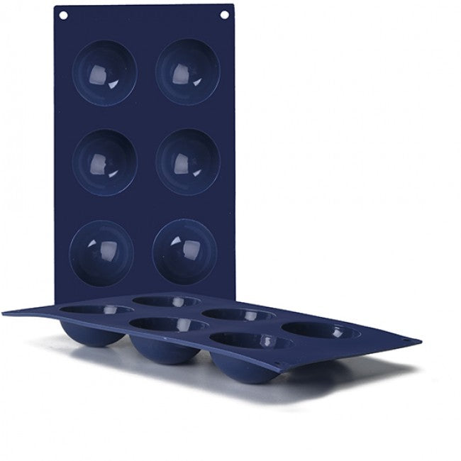 Ibili Blueberry 6 Cavity Half Sphere Silicone Pan