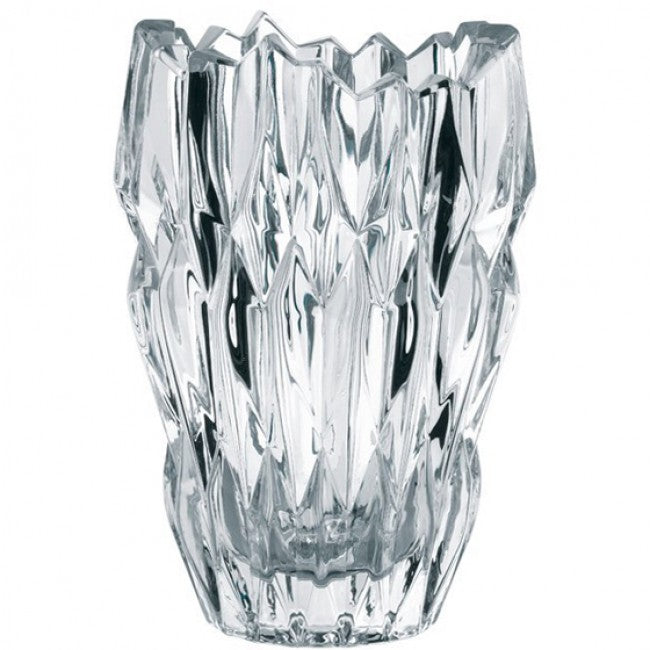 Nachtmann Quartz Lead-Free Crystal Vase, 16cm