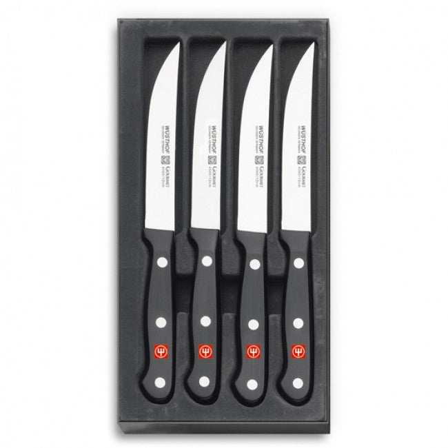 Wüsthof Gourmet Steak Knife Set, Set Of 4