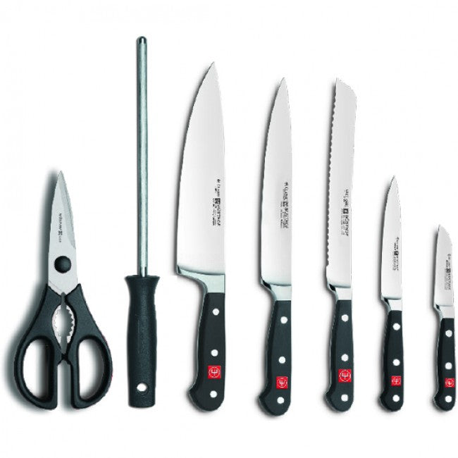 Wüsthof Classic 7 Piece Knife Block Set