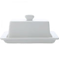 White Basics Square Butter Dish