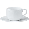 Noritake Arctic White Stacking Cup & Saucer