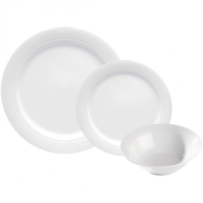 Noritake Arctic White Dinner Set, 12pc