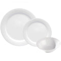 Noritake Arctic White Dinner Set, 12pc