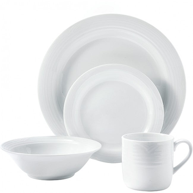 Noritake Arctic White Dinner Set, 16pc