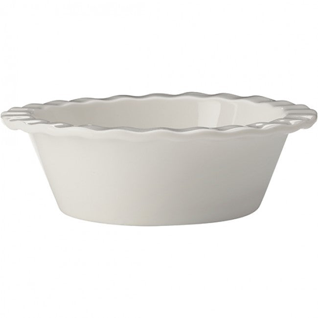 Maxwell & Williams Epicurious Fluted Mini Pie Dish, White, 12.5cm