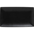 Maxwell & Williams Caviar Rectangular Platter, 34.5cm - Black