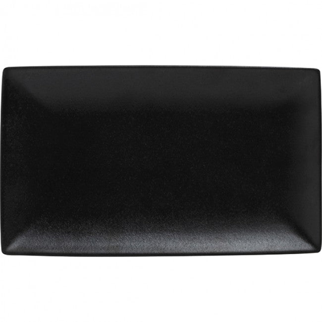 Maxwell & Williams Caviar Rectangular Platter, 34.5cm - Black