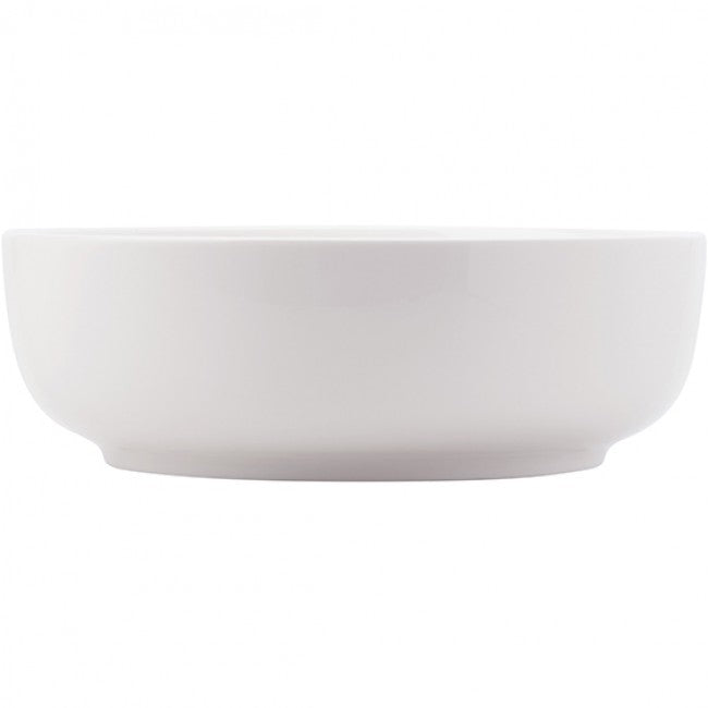 White Basics Contemporary Serving Bowl
