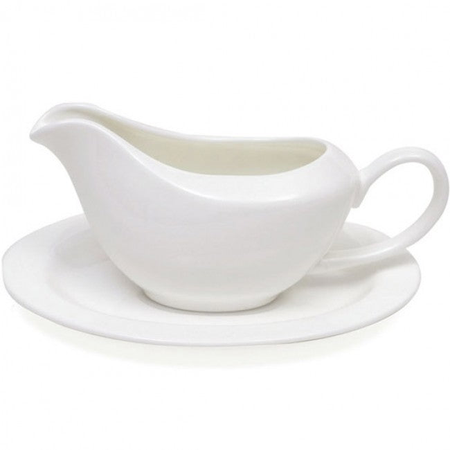 Maxwell & Williams Cashmere Gravy Boat & Saucer
