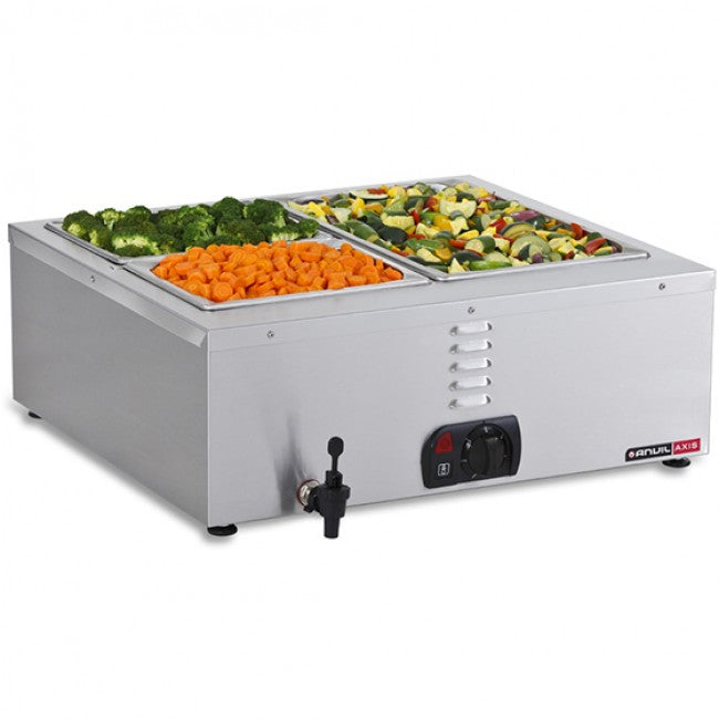 Anvil Tabletop Bain Marie, 2 Division