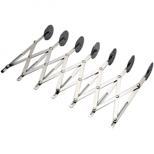 B's Caterware 7 Wheel Expandable Dough Cutter, Fluted