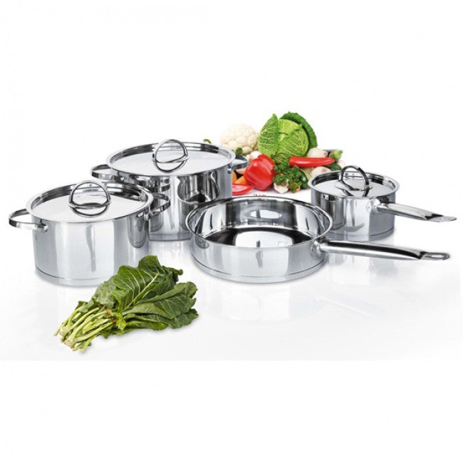 Creative Cooking Stainless Steel Cookware Set, 7pc