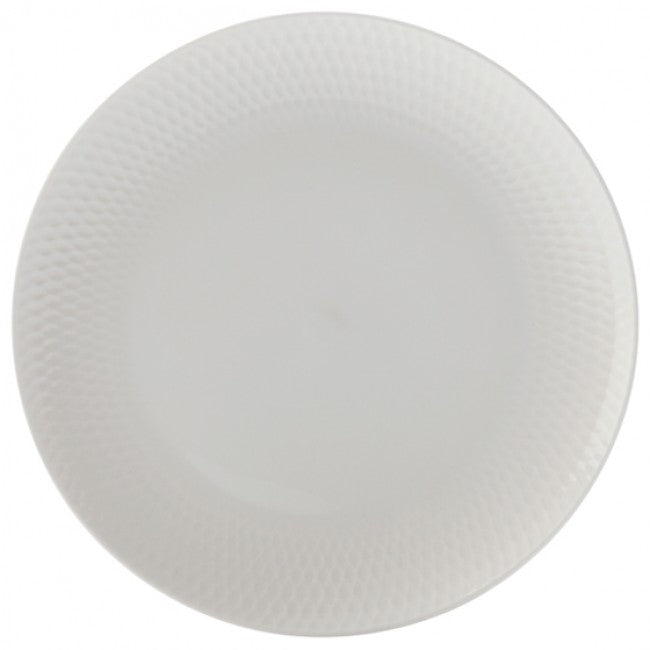 Maxwell & Williams White Basics Diamonds Coupe Side Plate, 18cm