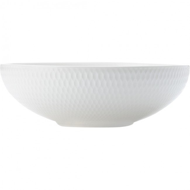 Maxwell & Williams White Basics Diamonds Coupe Bowl, 18.5cm