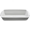 Eetrite Just White Medium Rectangular Baker, 33cm