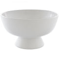 Eetrite Just White Round Footed Salad Bowl, 22cm