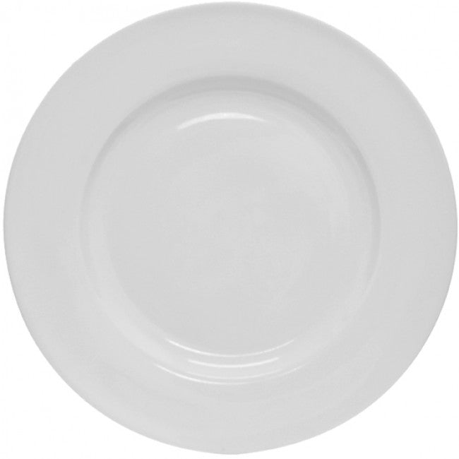 Eetrite Just White Rim Dinner Plate, 27cm