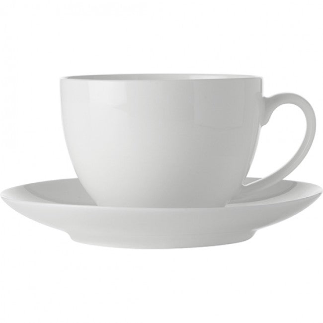 White Basics Cup & Saucer, 260ml