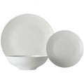 Maxwell & Williams White Basics Coupe Dinner Set, Tribeca, 12pc
