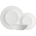 Maxwell & Williams White Basics Rim Dinner Set, Soho, 18pc