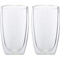 Maxwell & Williams Blend 450ml Double Walled Glasses, Set Of 2