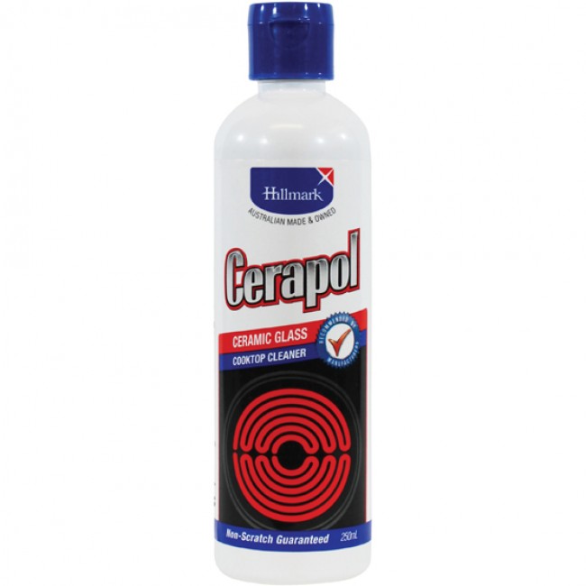 Hillmark Cerapol Ceramic Glass Cooktop Cleaner, 250ml