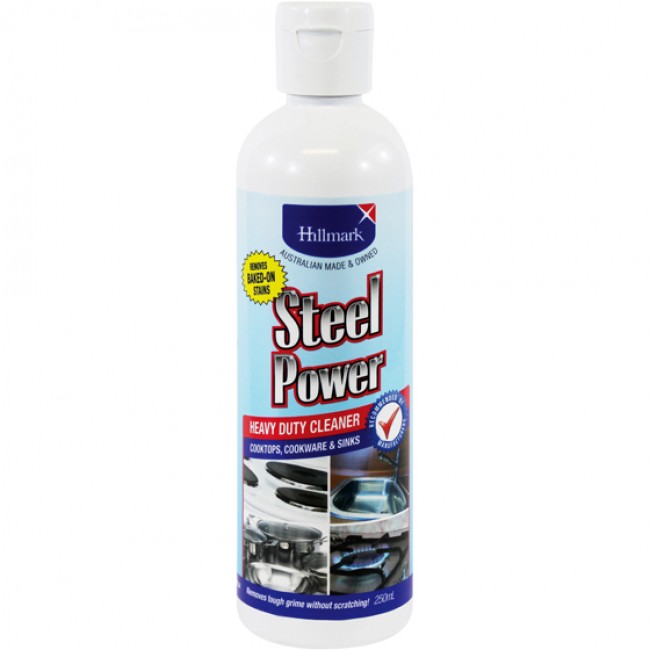 Hillmark Steel Power Stainless Steel Cleaner, 250ml