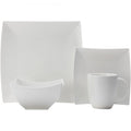 Maxwell & Williams White Basics Diamonds Dinner Set, 16pc