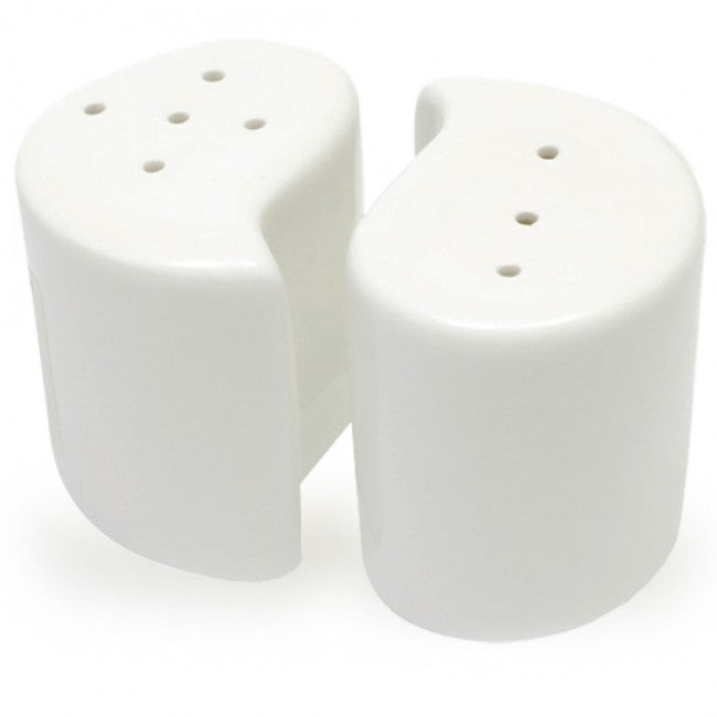 White Basics Yin Yang Salt & Pepper Set
