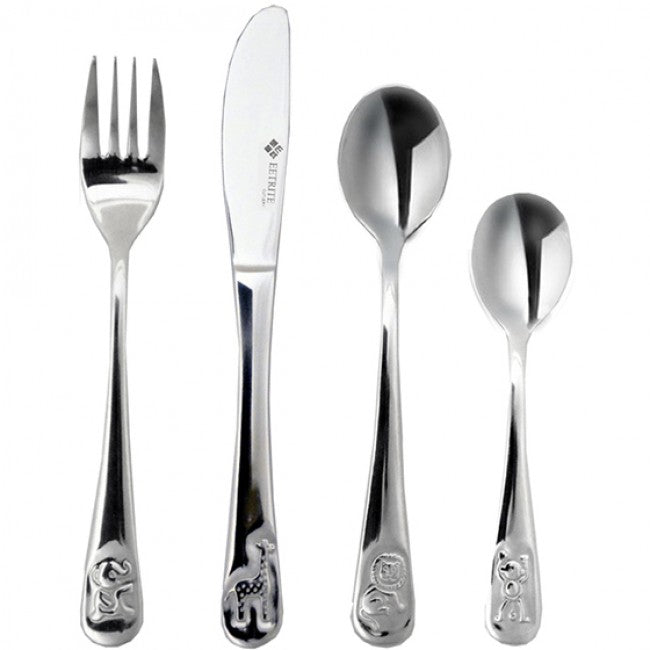 Eetrite Safari Children's Cutlery Set, 4pc