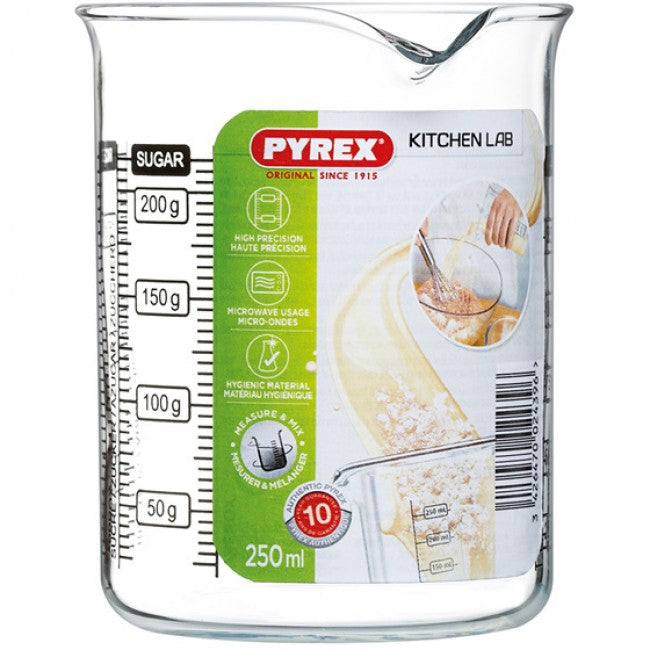 Pyrex Classic Kitchen Lab Measure & Mix Glass Beaker
