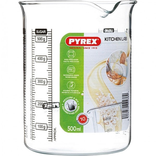 Pyrex Classic Kitchen Lab Measure & Mix Glass Beaker