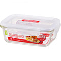 LocknLock Euro Rectangular Glass Container - 1L