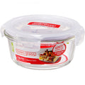 LocknLock Euro Round Glass Container - 380ml