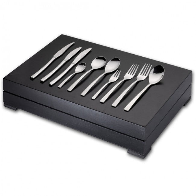 Eetrite Canteen Cutlery Set With Steak Knives & Cake Forks, Newport, 112pc