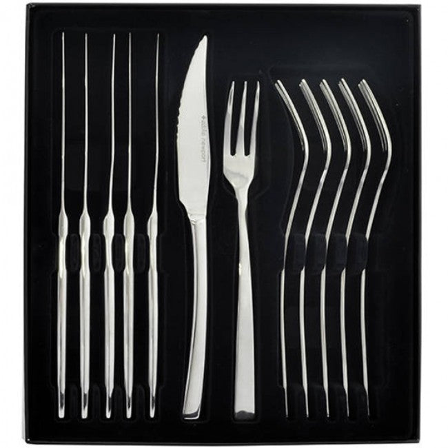 Eetrite Newport Steak Knife & Fork Set, 12pc
