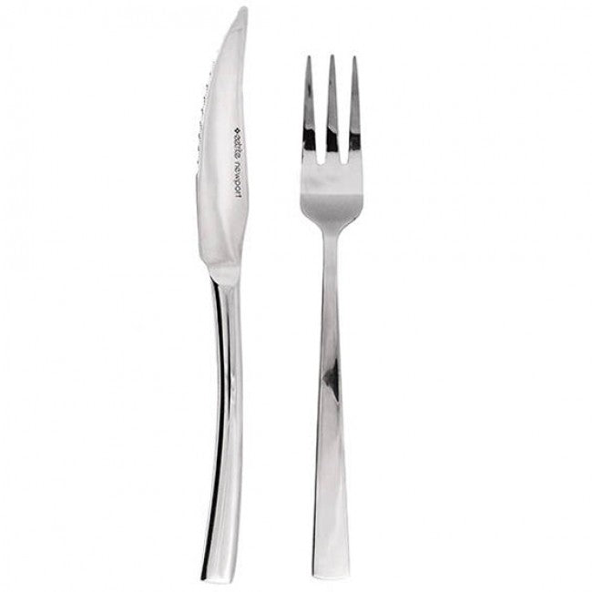 Eetrite Newport Steak Knife & Fork Set, 12pc