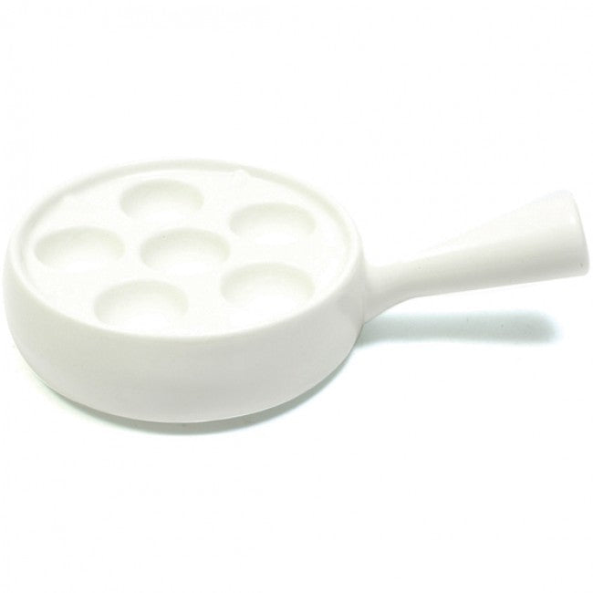White Basics Snail Dish