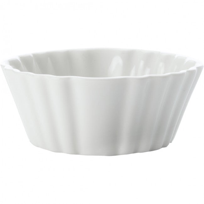 White Basics Mini Flan Dish, 9cm