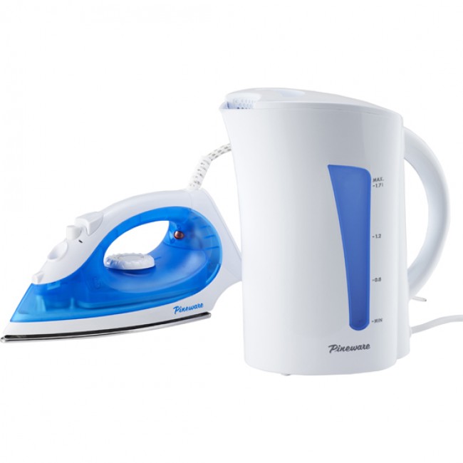 Pineware Iron and Kettle Twin Pack