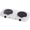 Pineware Double Solid Hot Plate, White