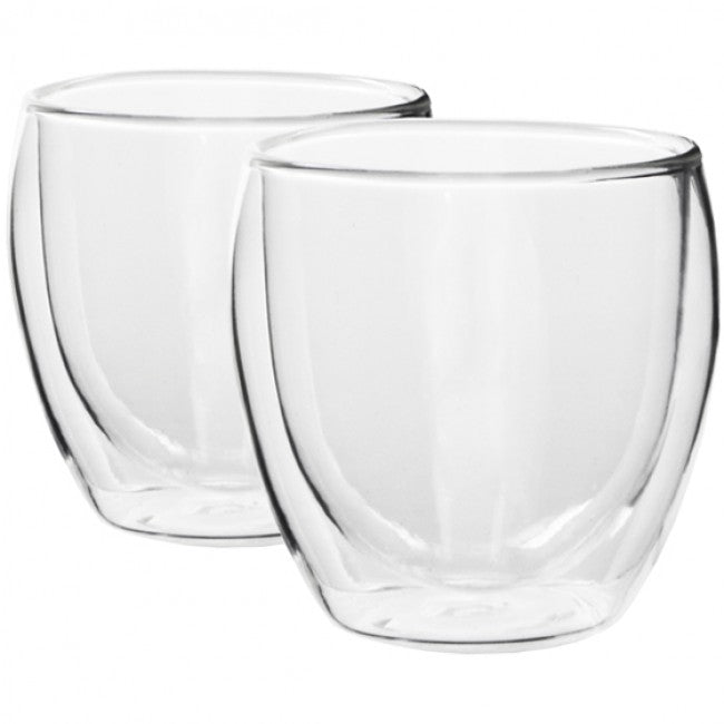Eetrite Double Walled Glasses, 250ml, Set Of 2