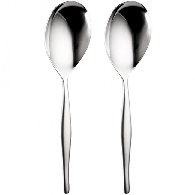 Eetrite Slimline Table Serving Spoon Set, Set Of 2