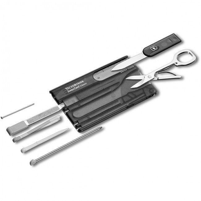 Victorinox Swisscard Classic, Transparent Charcoal