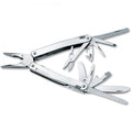 Victorinox Swisstool Spirit Plus Pocket Knife In Leather Pouch